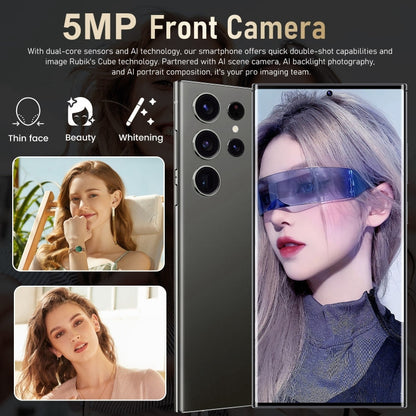 S24 Ultra / M106, 3GB+64GB, Face ID Identification, 6.75 inch Android 8.1 MTK6753 Octa Core, Network: 4G, Dual SIM