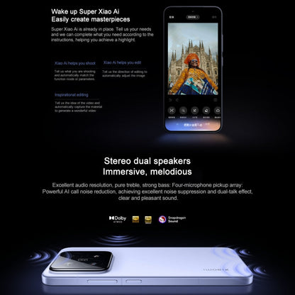 Xiaomi 15, 12GB+256GB, 6.36 inch Xiaomi HyperOS 2 Snapdragon 8 Elite Octa Core 3nm up to 4.32GHz, NFC, Network: 5G, Xiaomi 15, 12GB+256GB