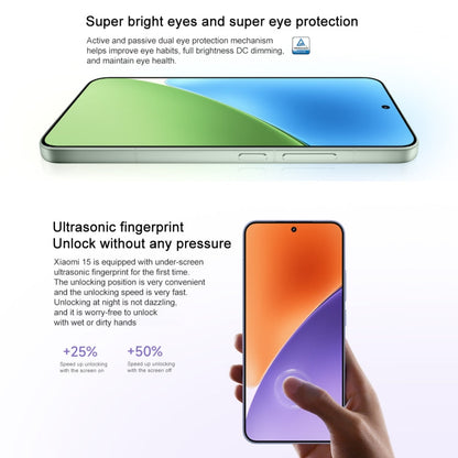 Xiaomi 15, 12GB+256GB, 6.36 inch Xiaomi HyperOS 2 Snapdragon 8 Elite Octa Core 3nm up to 4.32GHz, NFC, Network: 5G, Xiaomi 15, 12GB+256GB