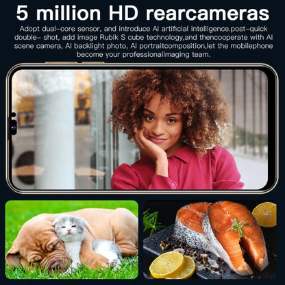 Face Identification, Android 10 MTK6737 Quad Core, Network: 4G, i14 Pro Max N86 2GB+16GB