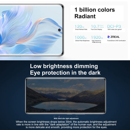 Triple Back Cameras, Screen Fingerprint Identification, 6.67 inch Magic UI 7.0 Qualcomm Snapdragon 782G Octa Core up to  2.7GHz, Network: 5G, OTG, NFC, Not Support Google Play, Honor 80 5G, 8GB+256GB