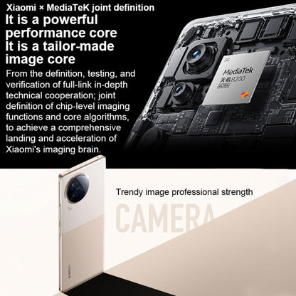 Triple Back Cameras + Dual Front Cameras, In-screen Fingerprint Identification, 4500mAh Battery, 6.55 inch MIUI 14 Dimensity 8200-Ultra Octa Core 4nm up to 3.1GHz, Network: 5G, NFC, 16GB+1TB