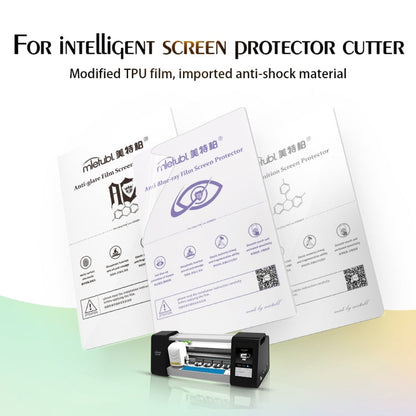 50 PCS 12 x 18cm Phone Anti Blue-ray TPU Soft Hydrogel Film Supplies for Intelligent Protector Cutter, 12 x 18cm Anti Blue-ray Film