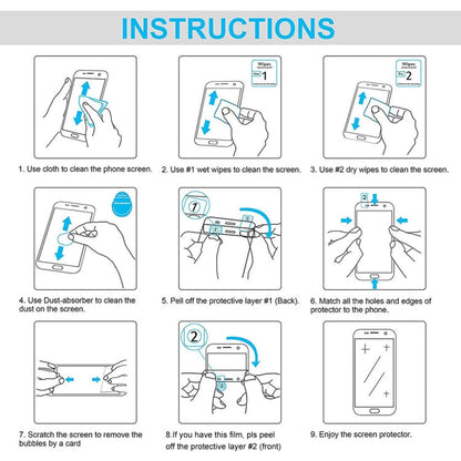 9H 2.5D HD Explosion-proof Tempered Glass Film for Amazon Kindle Paperwhite Lite, HD