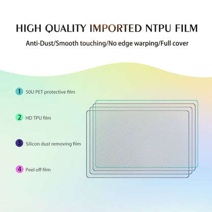 50 PCS 30 x 20cm Tablet HD TPU Soft Hydrogel Film Supplies for Intelligent Protector Cutter, 30 x 20cm HD Film