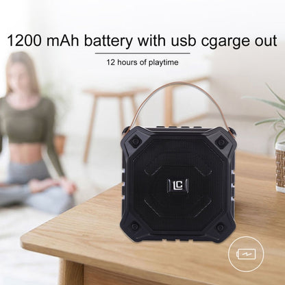 LN-29 DC 5V Portable Wireless Speaker with Hands-free Calling, Support USB & TF Card, LN-29