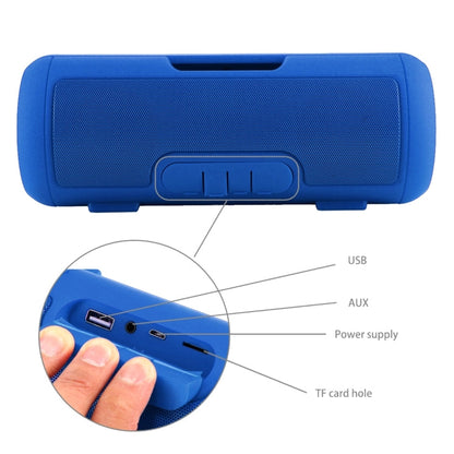 with Built-in MIC & Handle, Support Hands-free Calls & TF Card & AUX IN & Power Bank, Bluetooth Distance: 10m