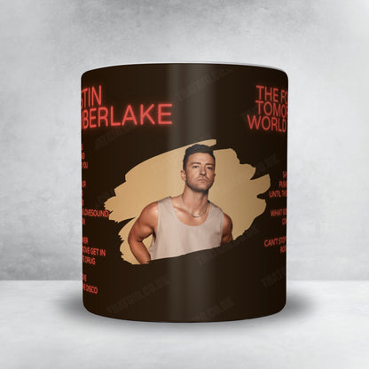 Justin Timberlake Setlist Mug - Toyota Center, Houston, TX, USA - December 4th, 2024