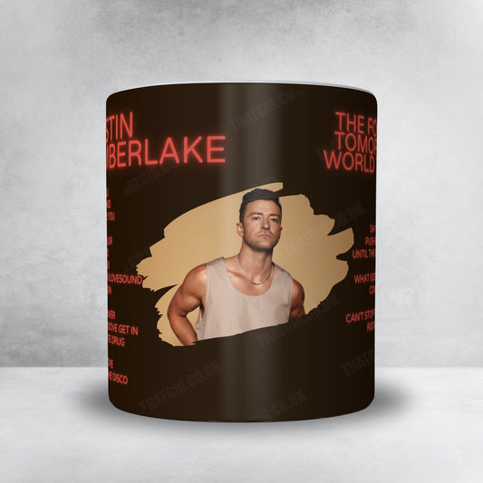 Justin Timberlake Setlist Mug - Toyota Center, Houston, TX, USA - December 4th, 2024