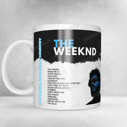 The Weeknd Setlist Poster - Etihad Stadium, Manchester - June 10th, 2023
