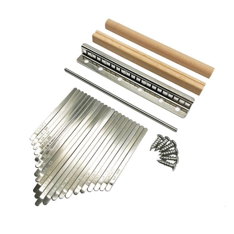 21 Tone Thumb Piano Keys Kalimba Pick Accessories Kit, 21 Tone