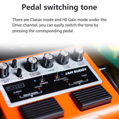 JOYO JAM BUDDY Bluetooth 4.0 Dual Channel with Effector Charging Guitar Small Speaker