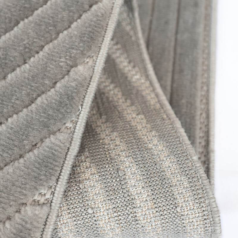 Malmo Knot Rug – Textured Striped Design