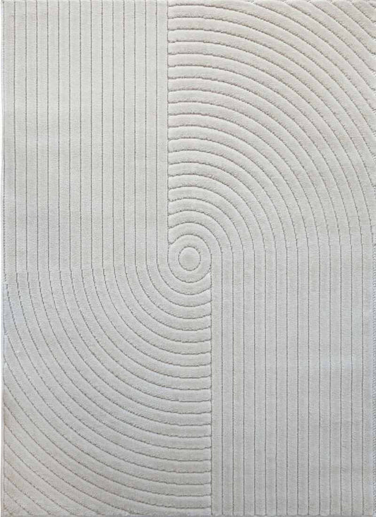 Malmo Knot Rug – Textured Striped Design