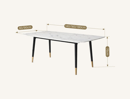 Malvern Dining Table, White