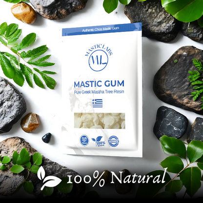 Pure Greek Chios Mastic Gum (Pistacia Lentiscus) - Large Tears