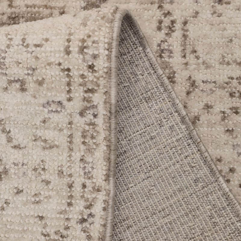 Traditional Medallion Vintage Rug with Cotton Fringe