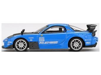 Mazda RX-7 Re-Amemiya 20B NA 3ROTOR-7 Ama-San Go (RHD) 1:64 Scale MINI GT Diecast Model (Blister Packaging)