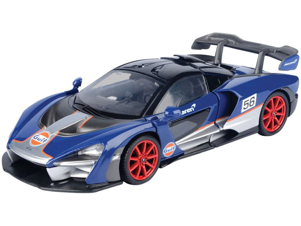 McLaren Senna w/Gulf Livery - 1:24 Scale Model Car