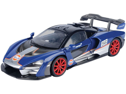 McLaren Senna w/Gulf Livery - 1:24 Scale Model Car