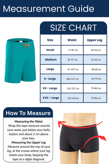 Men's Eco Swim Shorts Teal