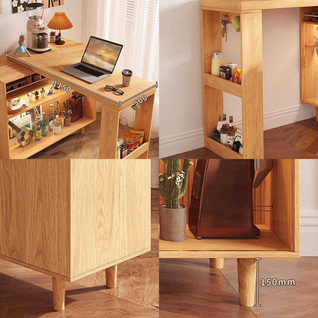 Melissa Folding Bar Table With Sideboard
