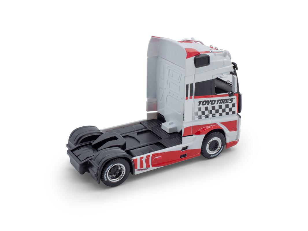 Mercedes-Benz Actros GigaSpace Toyo Tires Custom Cab 1:43 Scale Bburago Diecast Toy