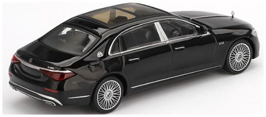 Mercedes-Maybach S 680 Black (LHD) 1:64 Scale MINI GT Diecast Model