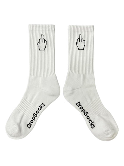 Middle Finger - Funny Socks