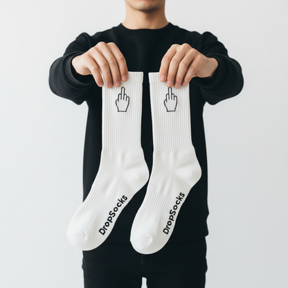 Middle Finger - Funny Socks