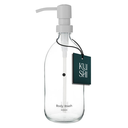 Minimal Clear Soap Dispenser
