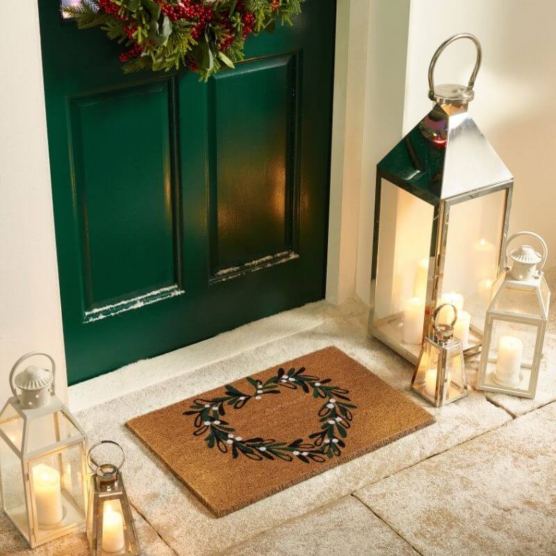 Festive Fun Coir Door Mat – 40x60 cm