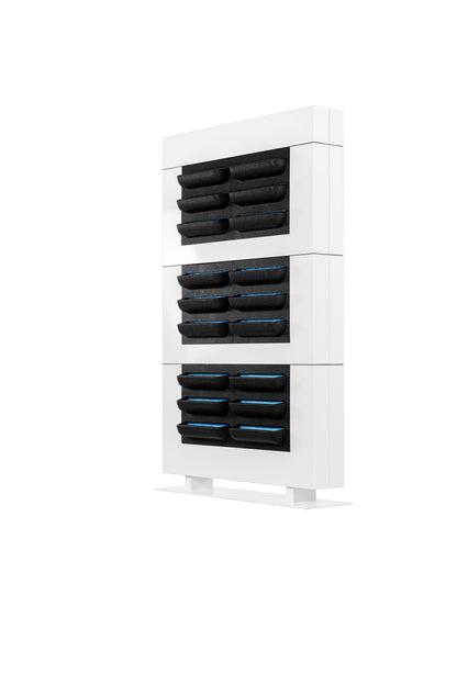 Living Wall Divider - 180.5cm - White