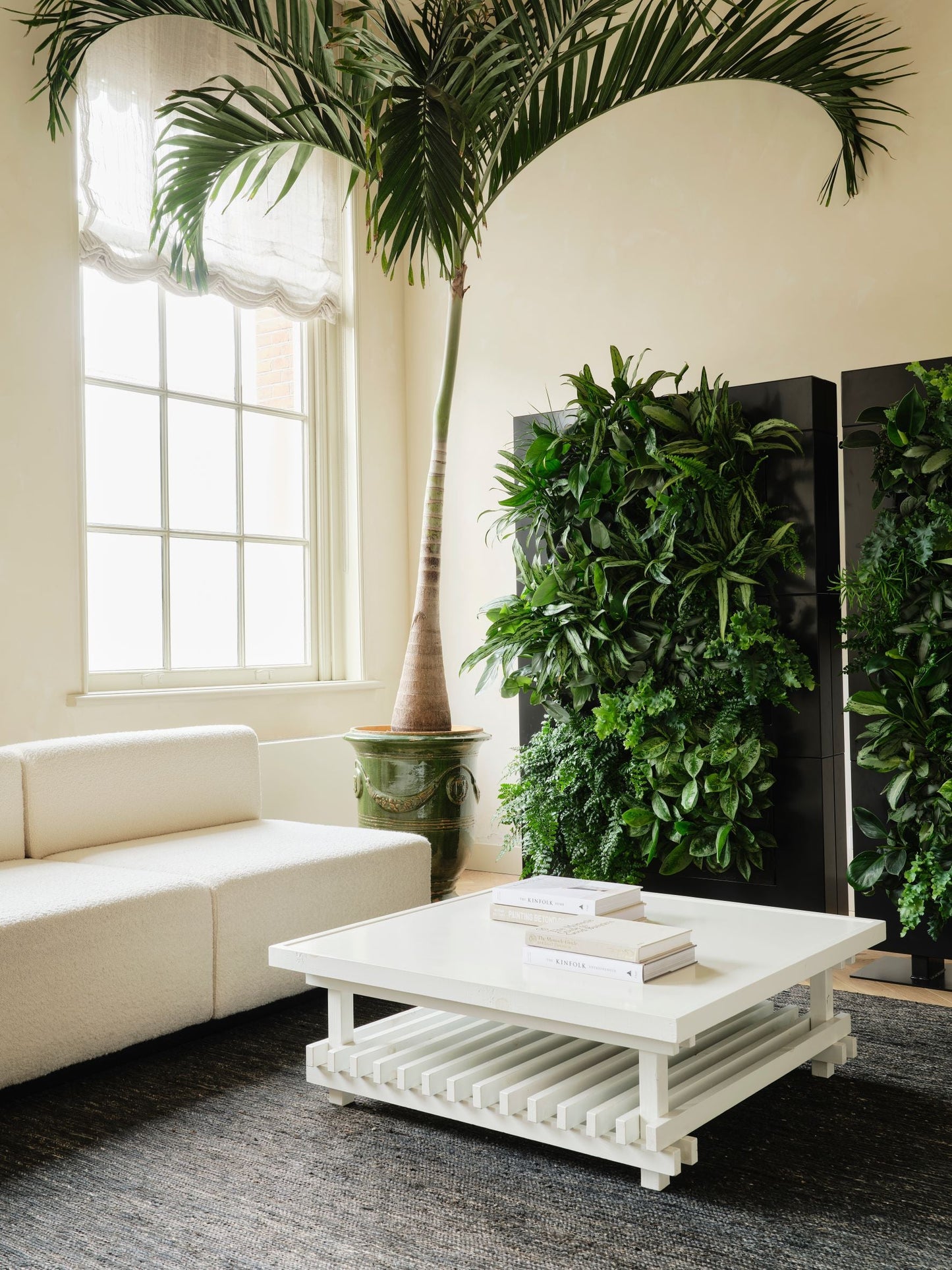Living Wall Divider - 180.5cm - Black