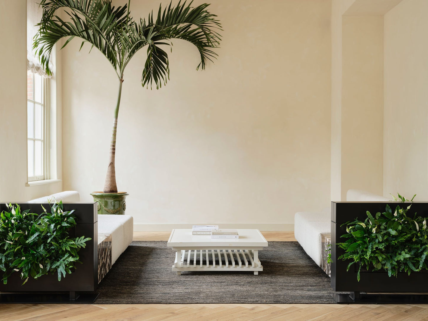 Living Wall Divider - 180.5cm - Black