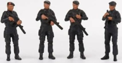 Mobile Brigade Corps (Brimob) Figurine 1:64 Scale MINI GT Diecast Model