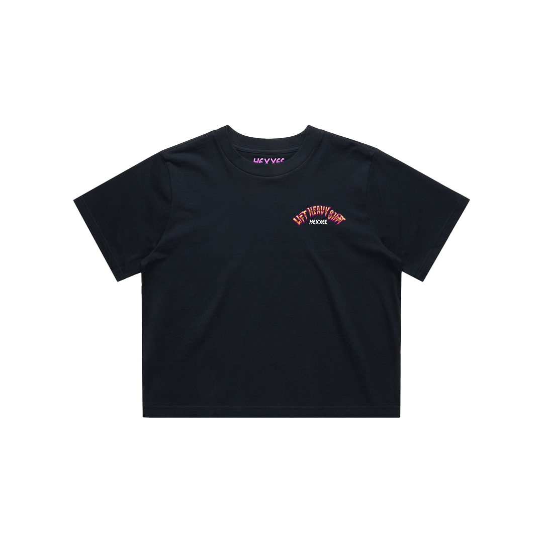 Lift Heavy Sh*t - Crop Tee