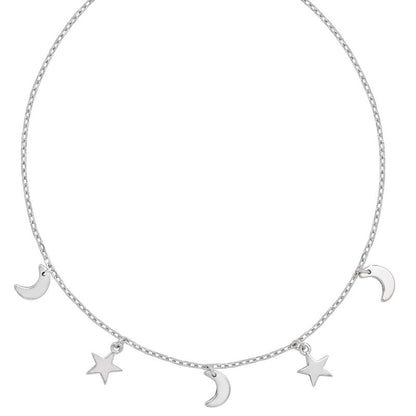 Moon & Star Necklace