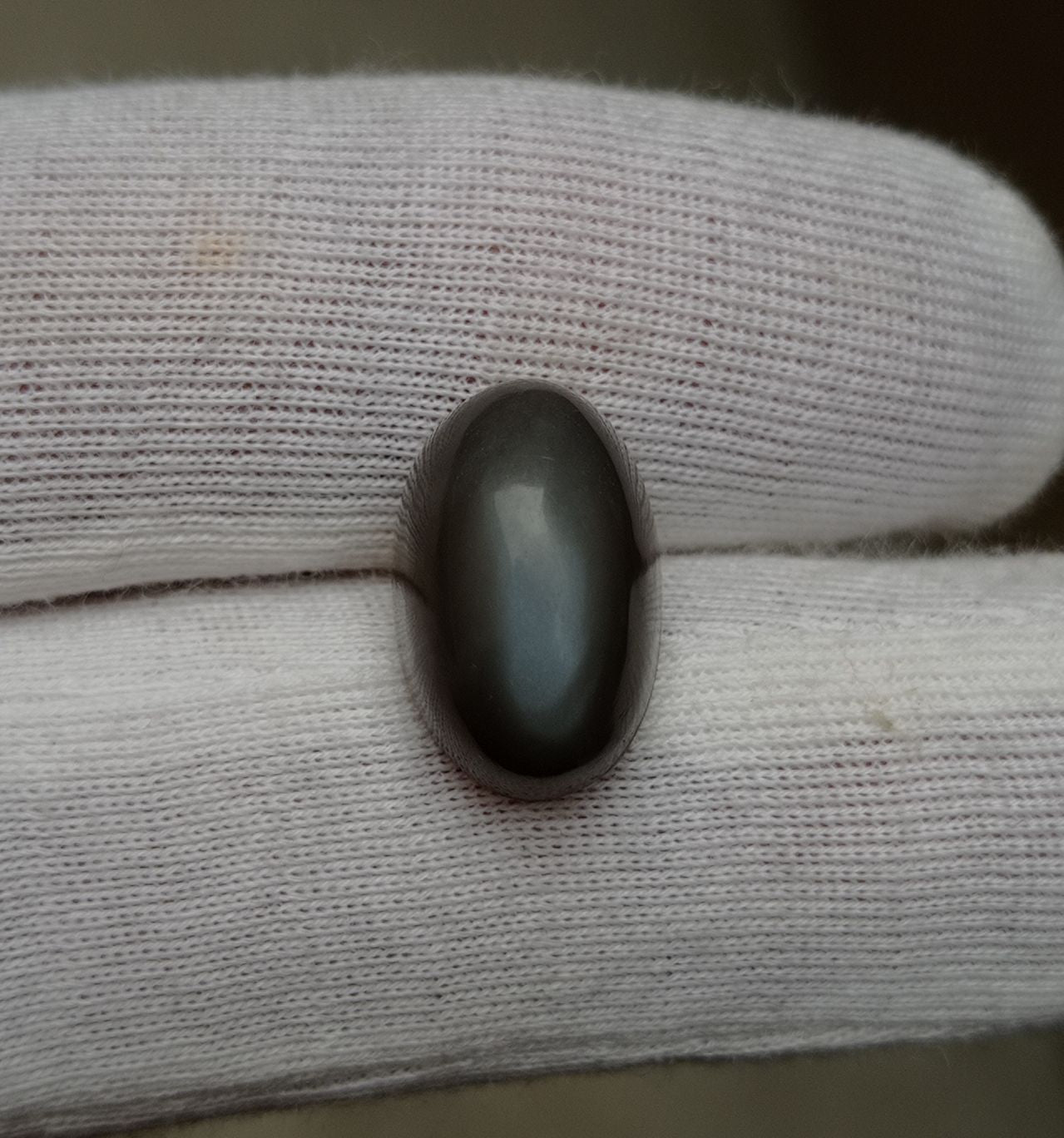 9.7ct Moonstone for Sale - Adularia Moonstone - Gray Moonstone - June Birthstone - 15x10x8mm