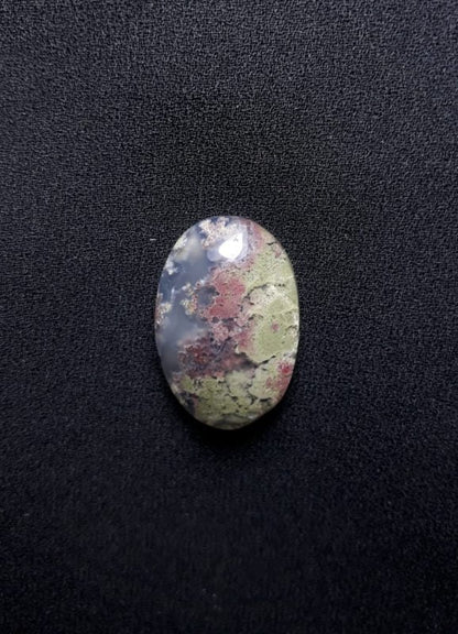 23.6ct  Moss Agate - Green Moss Agate - 25.5x17x5.5mm