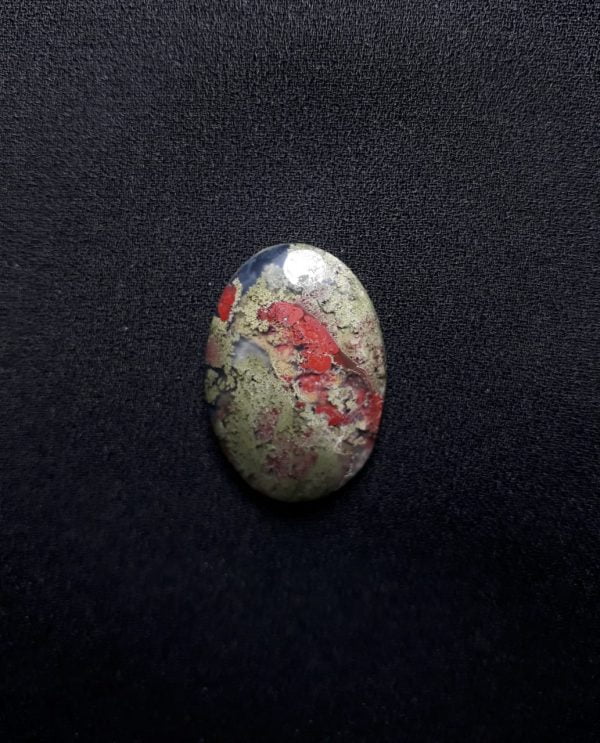 20.5ct Moss Agate - Green Moss Agate - 28.5x19x6mm
