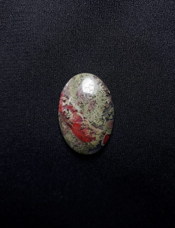 20.5ct Moss Agate - Green Moss Agate - 28.5x19x6mm