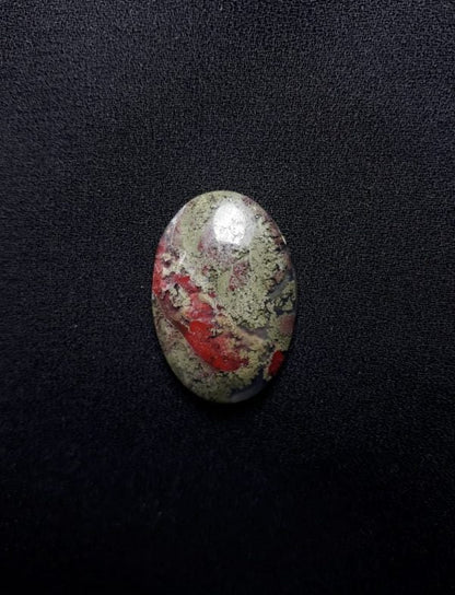 20.5ct Moss Agate - Green Moss Agate - 28.5x19x6mm