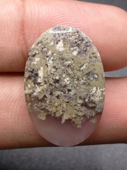 21ct Moss Agate - Green Moss Agate - 29x19x5.5mm