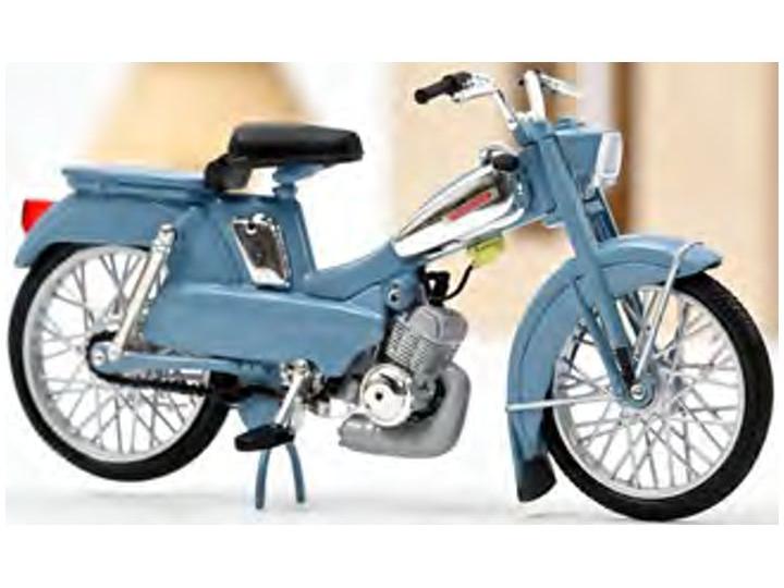Motobecane AV88 1976 Blue 1:18 Scale Norev Diecast Model