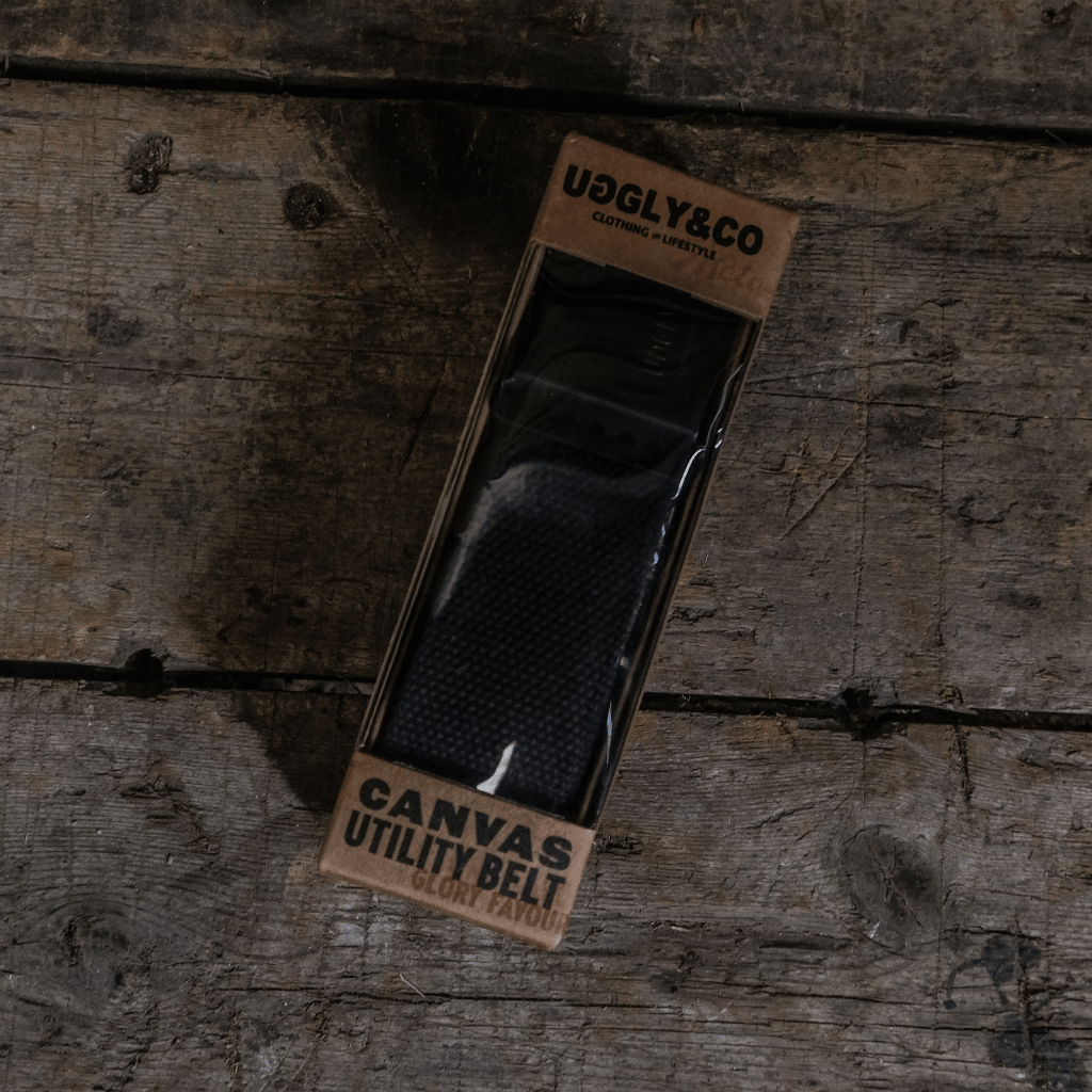 Black Canvas Utility Belt