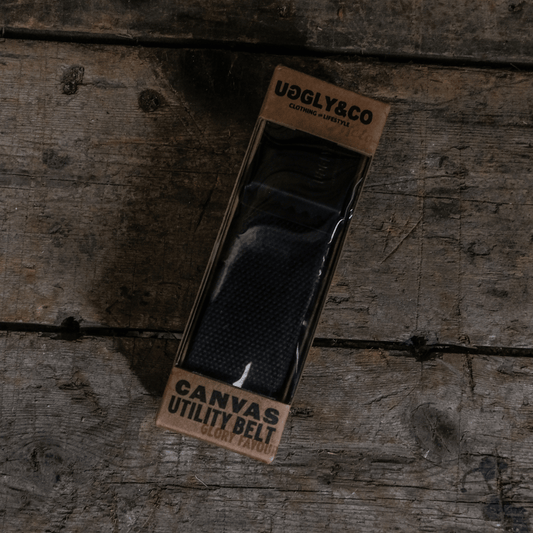 Black Canvas Utility Belt