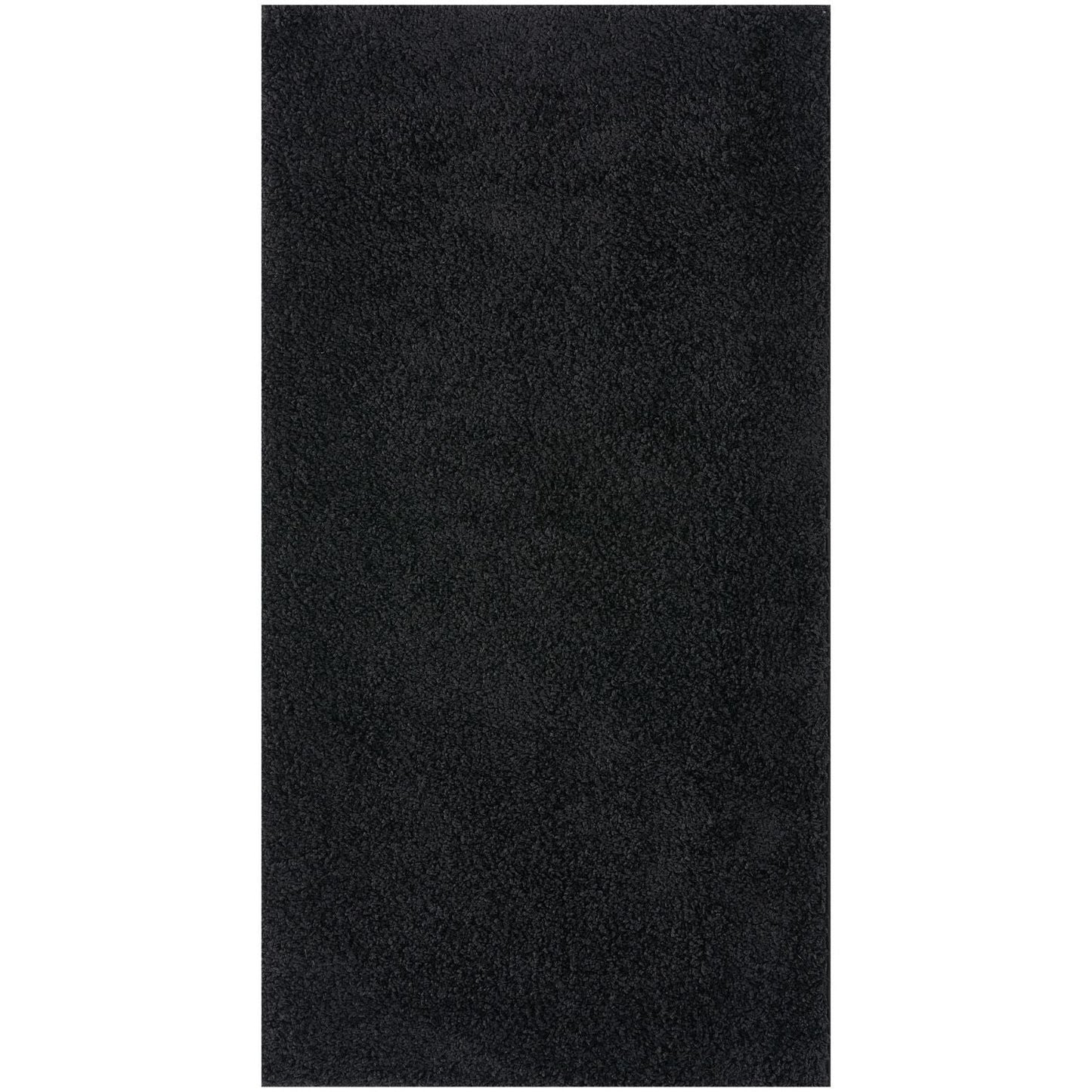 Myshaggy Solid Black Rug