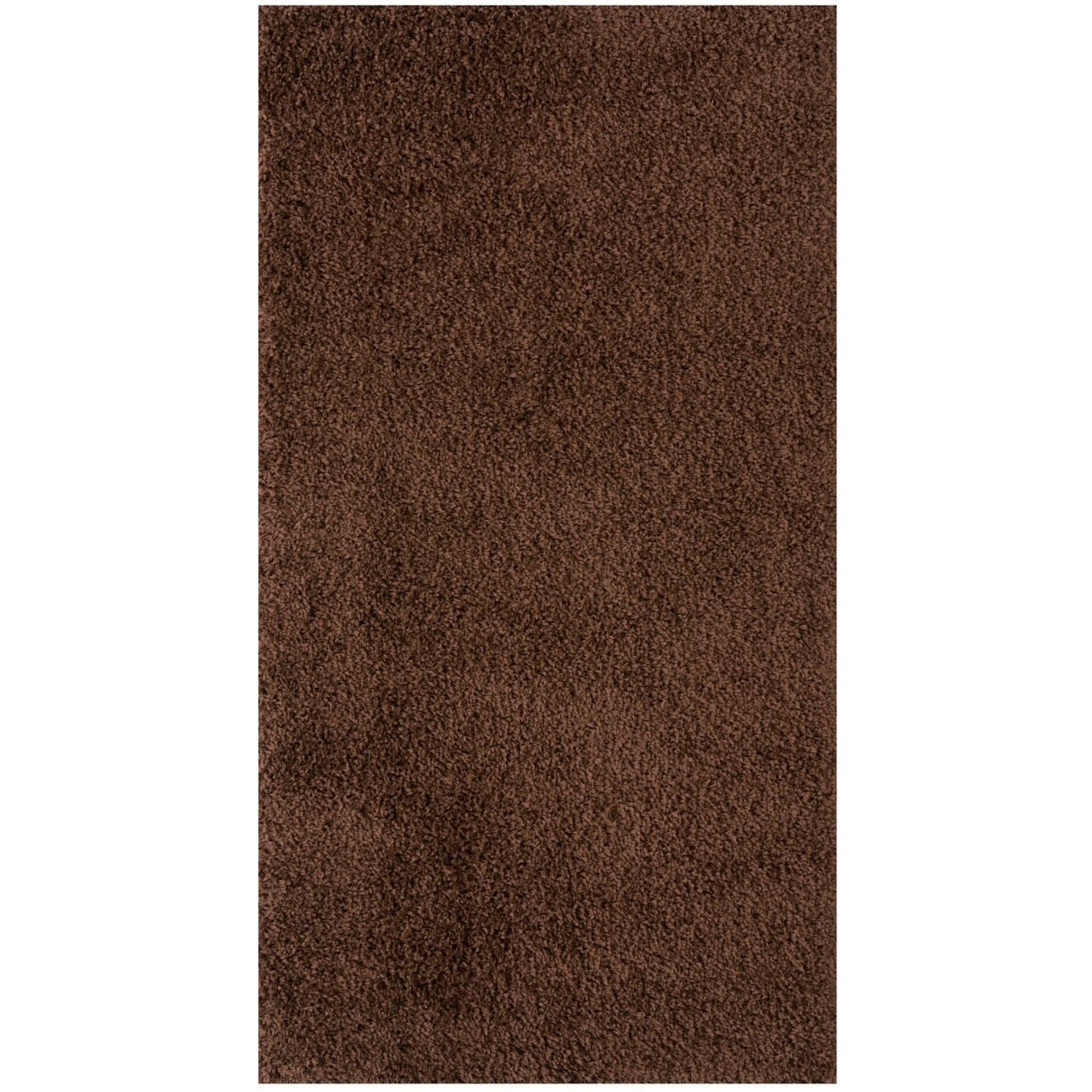 Myshaggy Solid Brown Rug