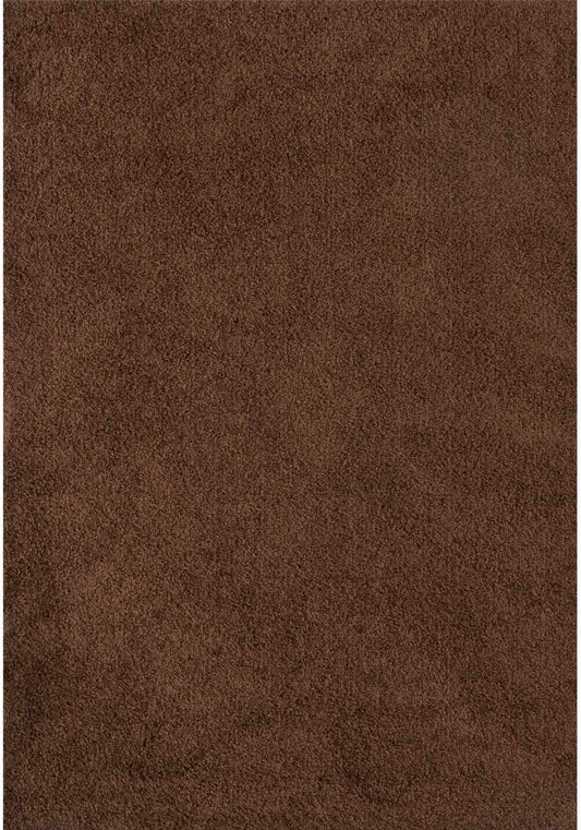 Myshaggy Solid Brown Rug